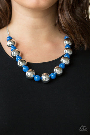 Paparazzi Top Pop - Blue Necklace