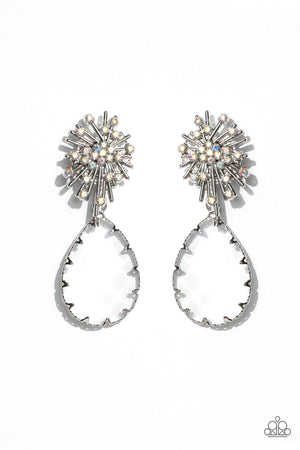 Paparazzi Stellar Shooting Star - Multi Earrings