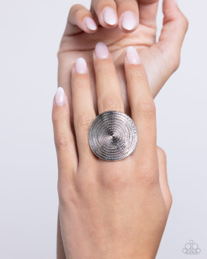 Paparazzi Dizzying Delight - Silver Ring
