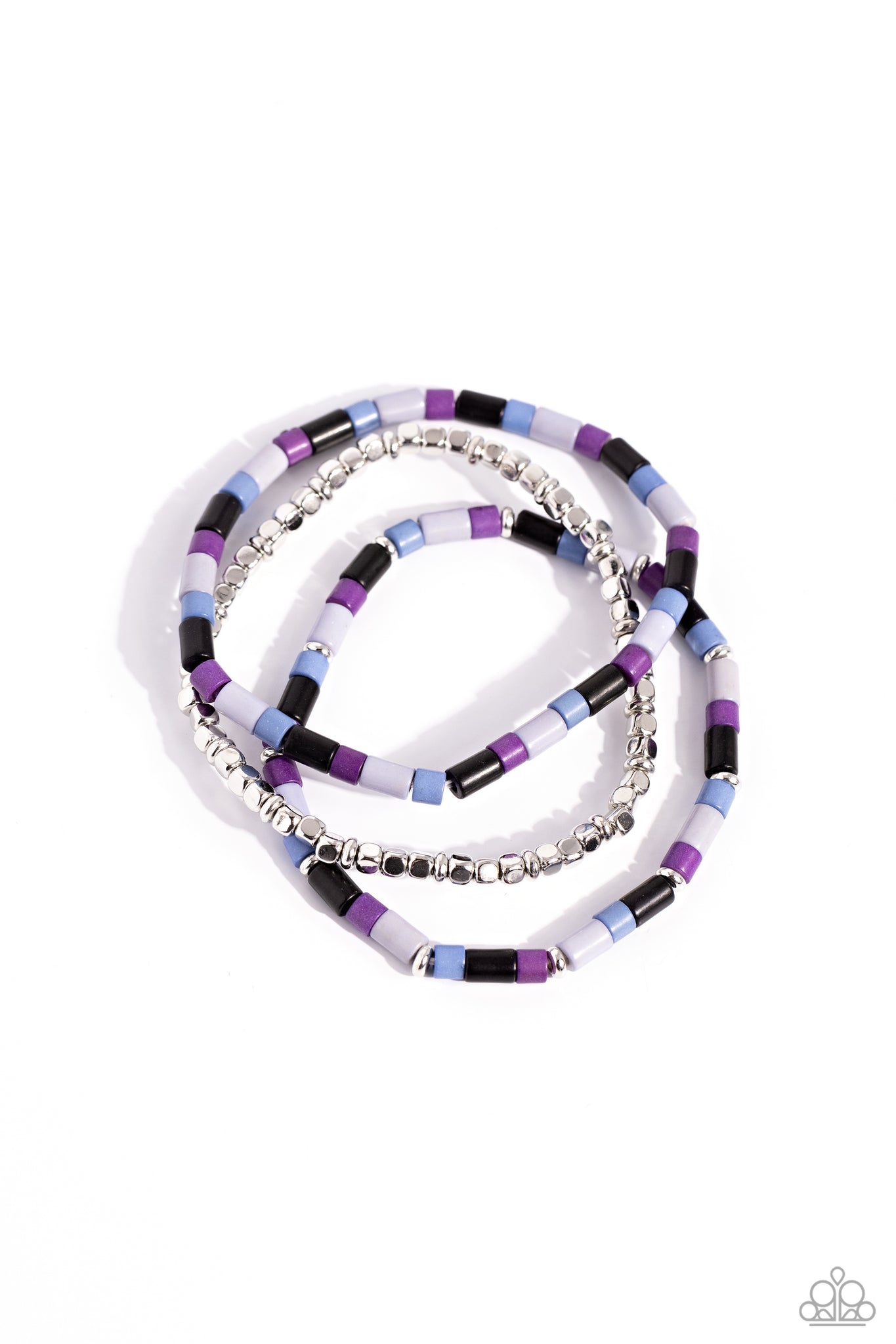 Paparazzi Natural Nonchalance Black Necklace & Natural Notion Black Bracelet