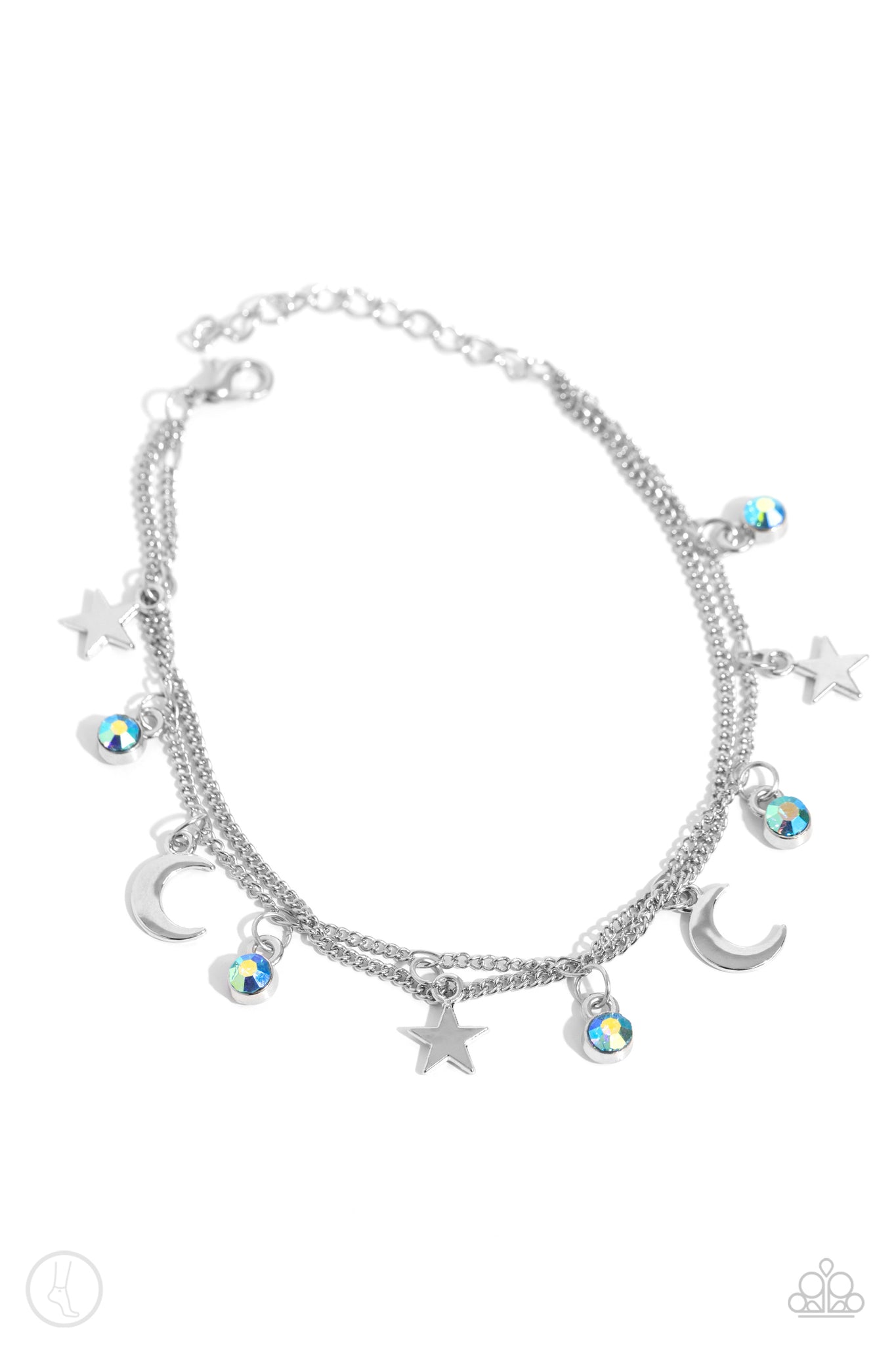 Paparazzi Stellar Sashay - Blue Anklet