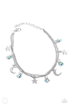 Paparazzi Stellar Sashay - Blue Anklet