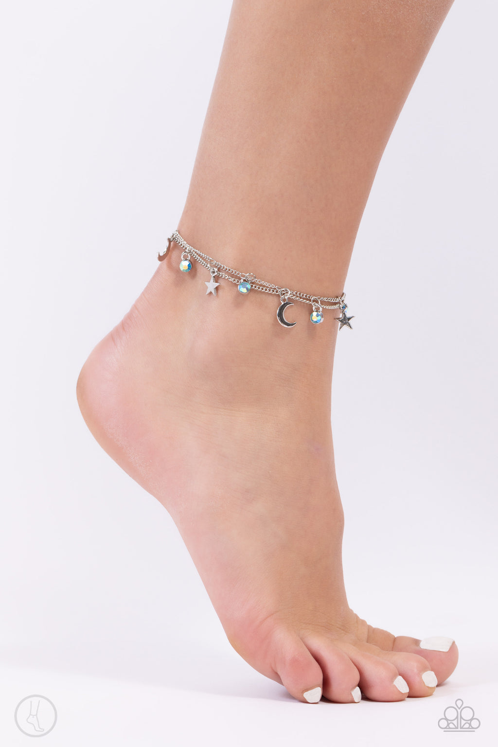 Paparazzi Stellar Sashay - Blue Anklet