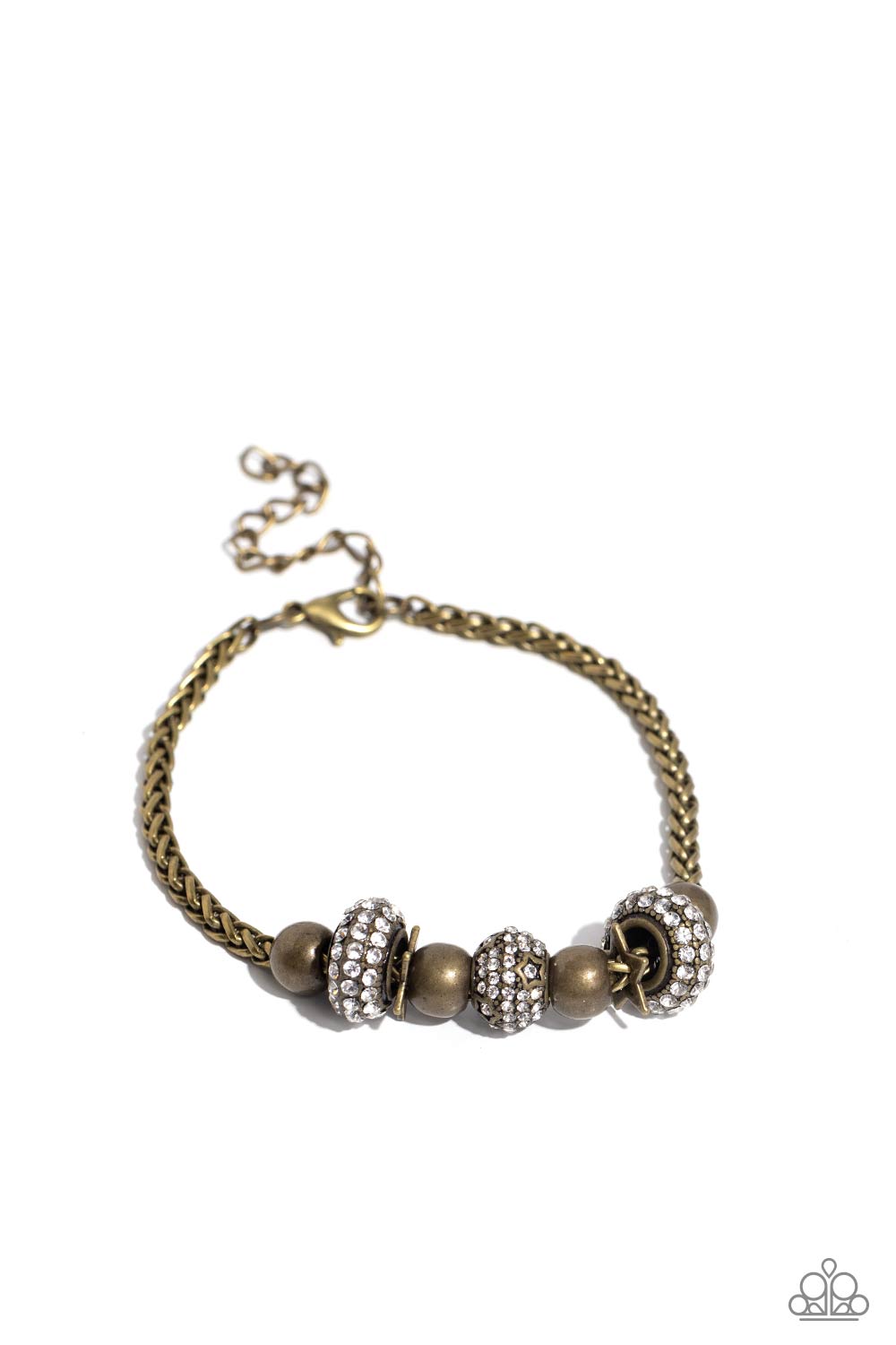 Paparazzi Layered Loyalty Brass Necklace & Draped Dedication Brass Bracelet