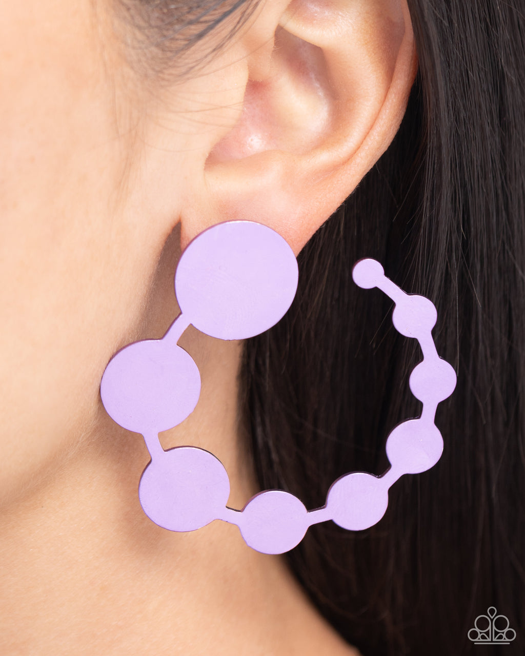 Paparazzi Have It Both PHASE - Purple Earrings