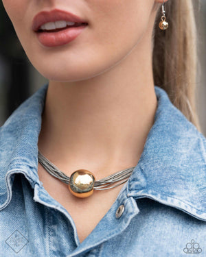 Paparazzi Sizzling Strands - Multi Necklace