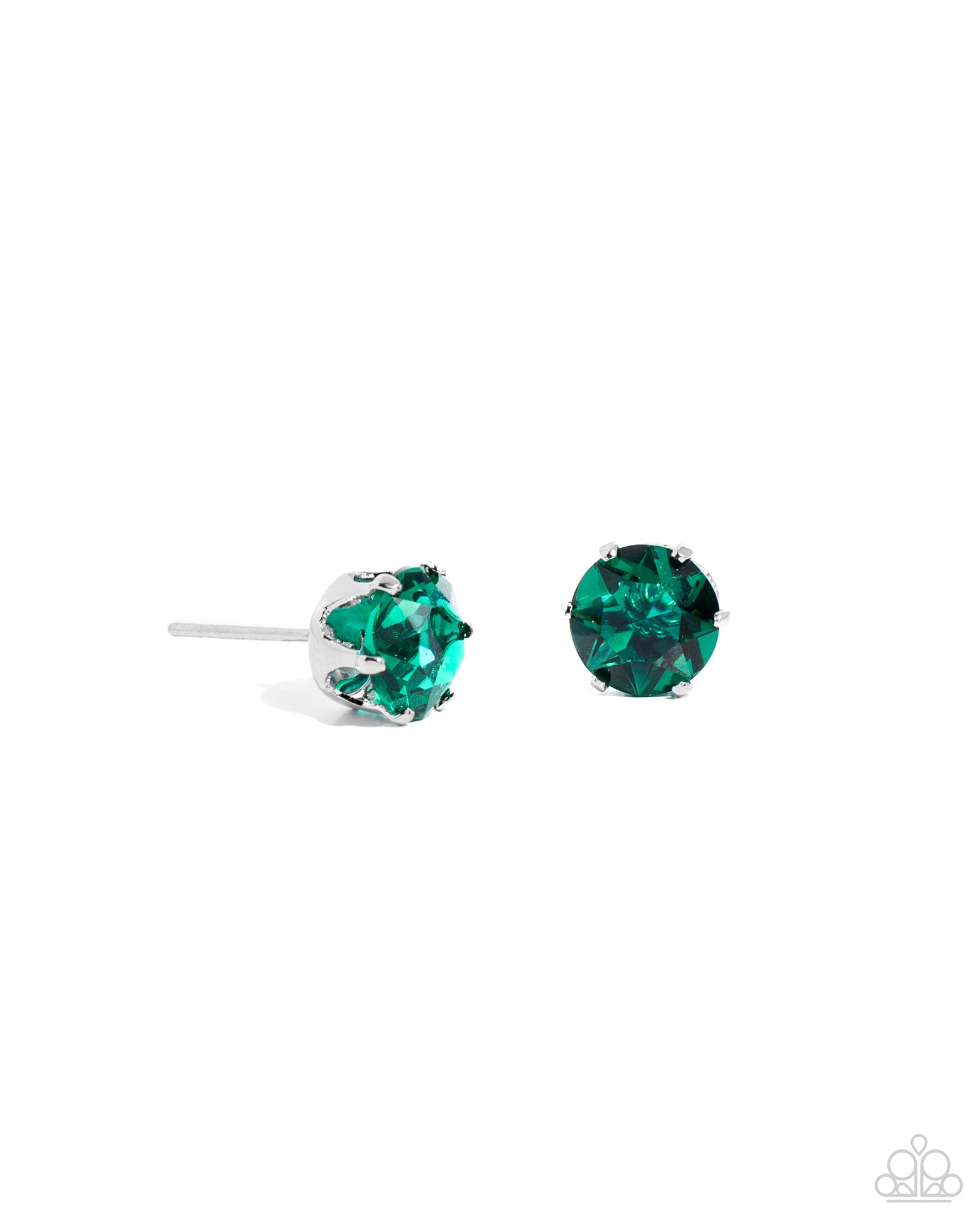 Paparazzi Breathtaking Birthstone - Green Post Earrings (May)