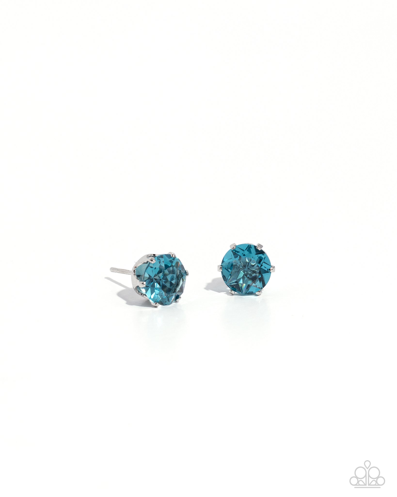 Paparazzi Breathtaking Birthstone - Blue Post Earrings (December)