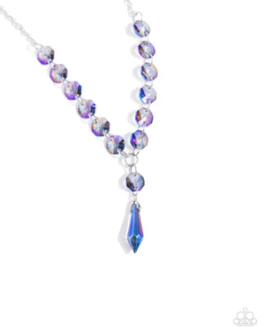 Paparazzi Celestial Class - Blue Necklace