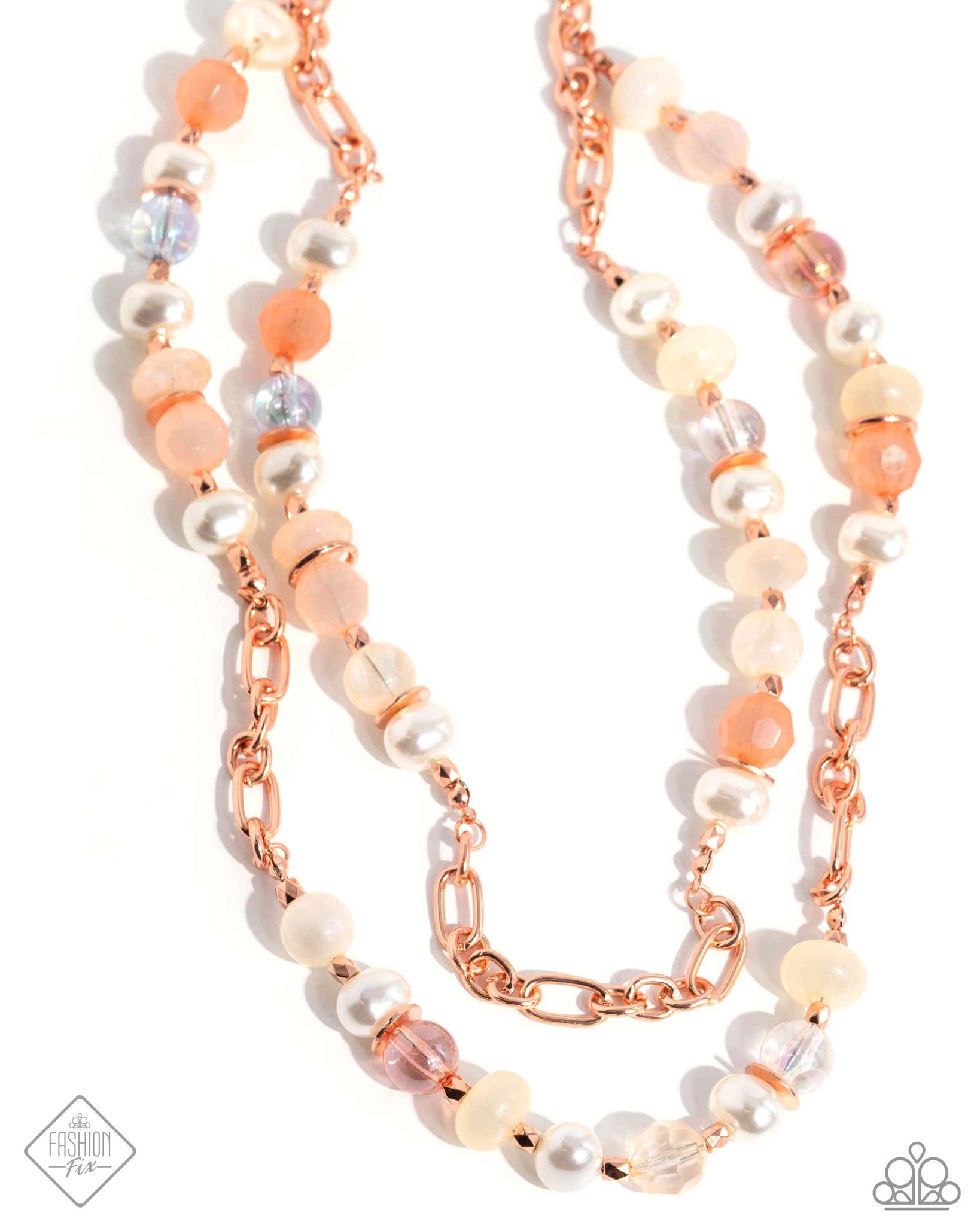 Paparazzi Crack of Dawn - Copper Necklace