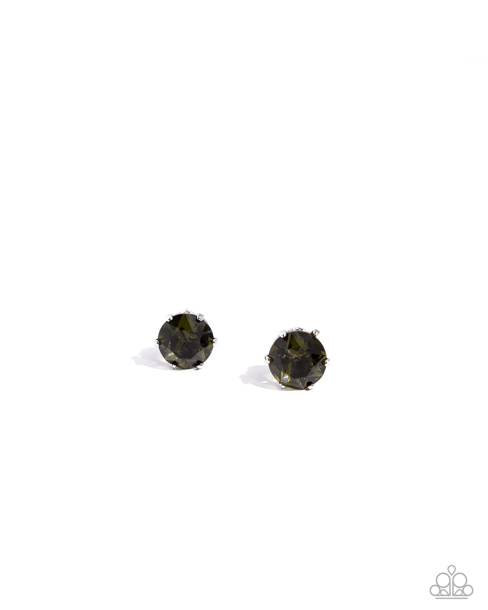 Paparazzi Breathtaking Birthstone - Green Post Earrings (August)