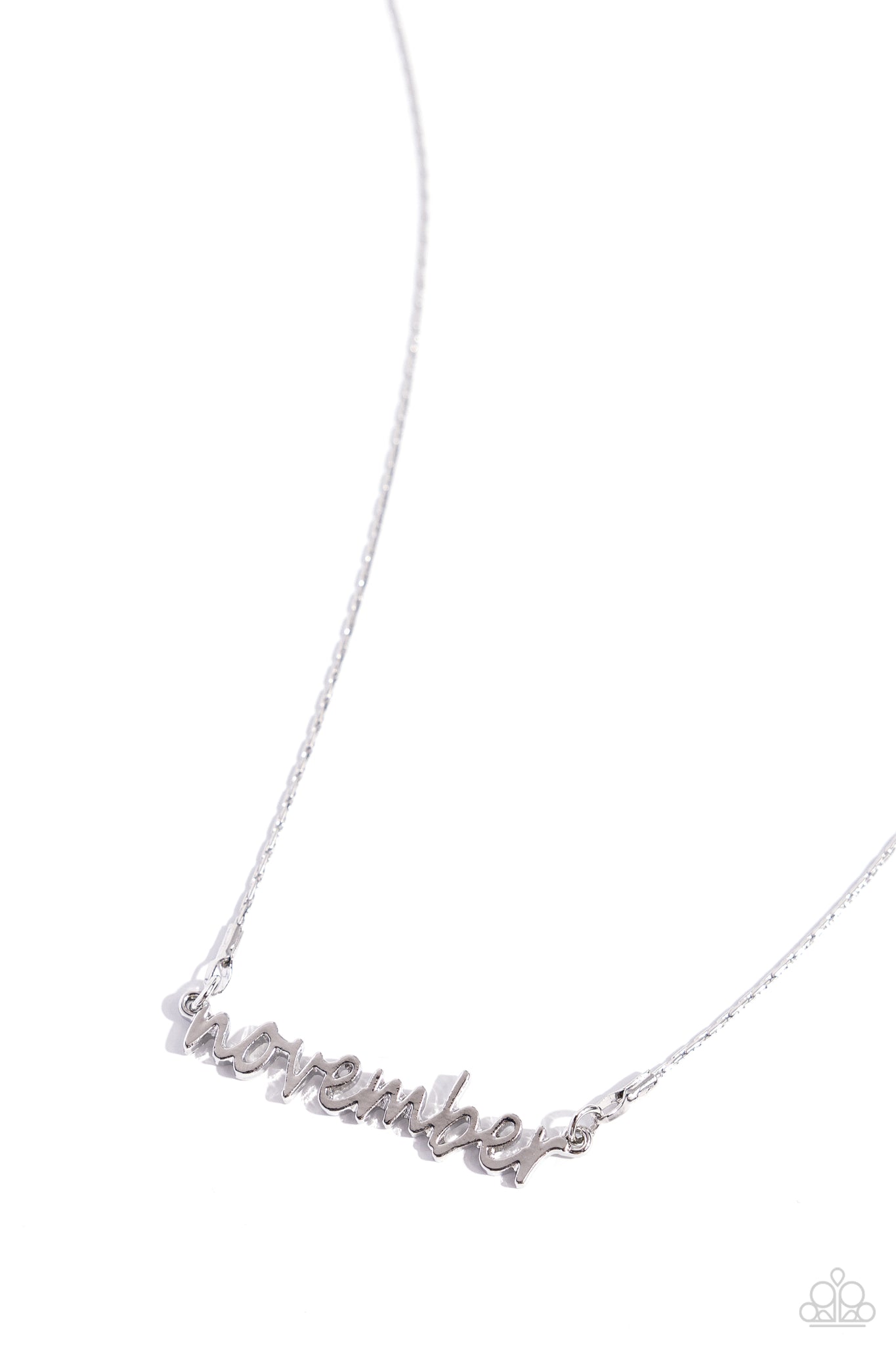 Birth Month Bling - November - Silver Necklace