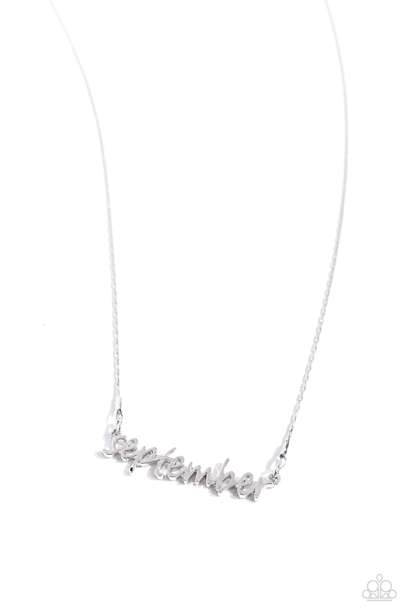 Paparazzi Birth Month Bling - September - Silver Necklace