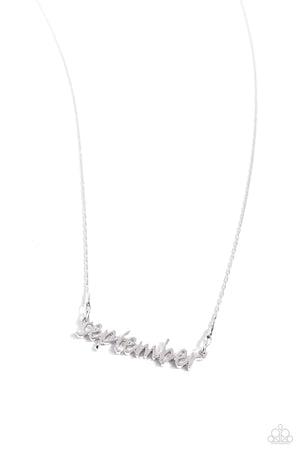 Paparazzi Birth Month Bling - September - Silver Necklace