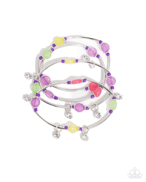 Paparazzi Scattered Sheen - Purple Bracelet