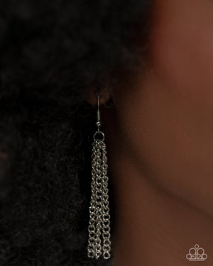 Paparazzi Deconstructed Denim - Blue Necklace