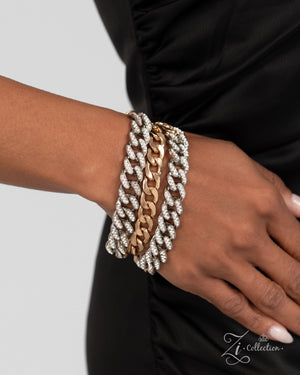 Paparazzi 2024 Zi Collection - The Melvin & The Confident Conviction Multi Bracelet