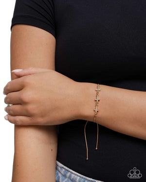 Paparazzi Holy Order - Gold Bracelet