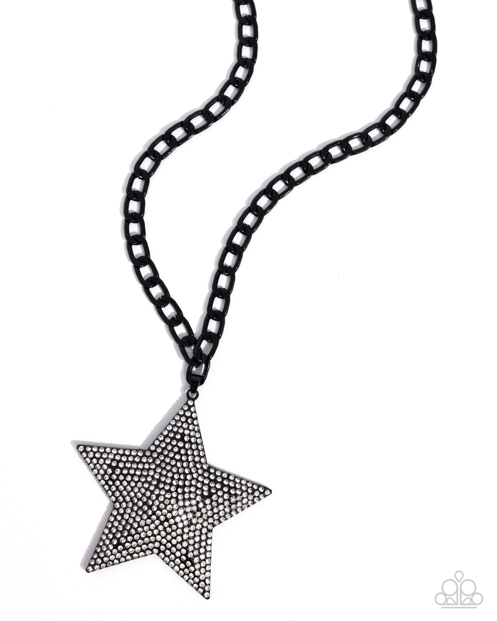 Paparazzi Stellar Selfie - Black Necklace