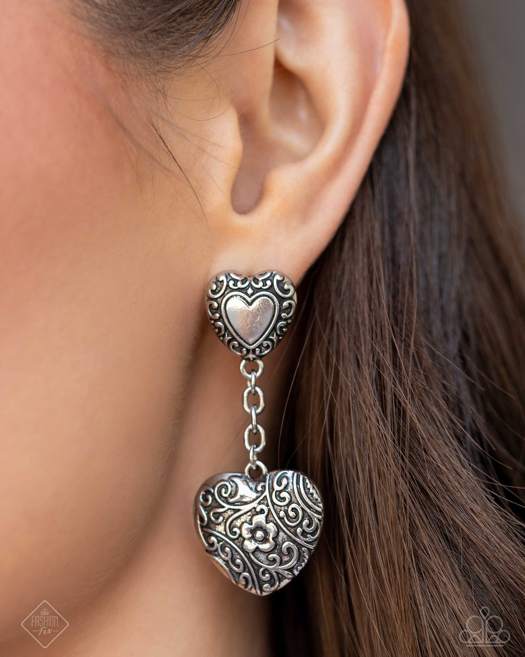 Paparazzi Rustic Reveal - Silver Earrings