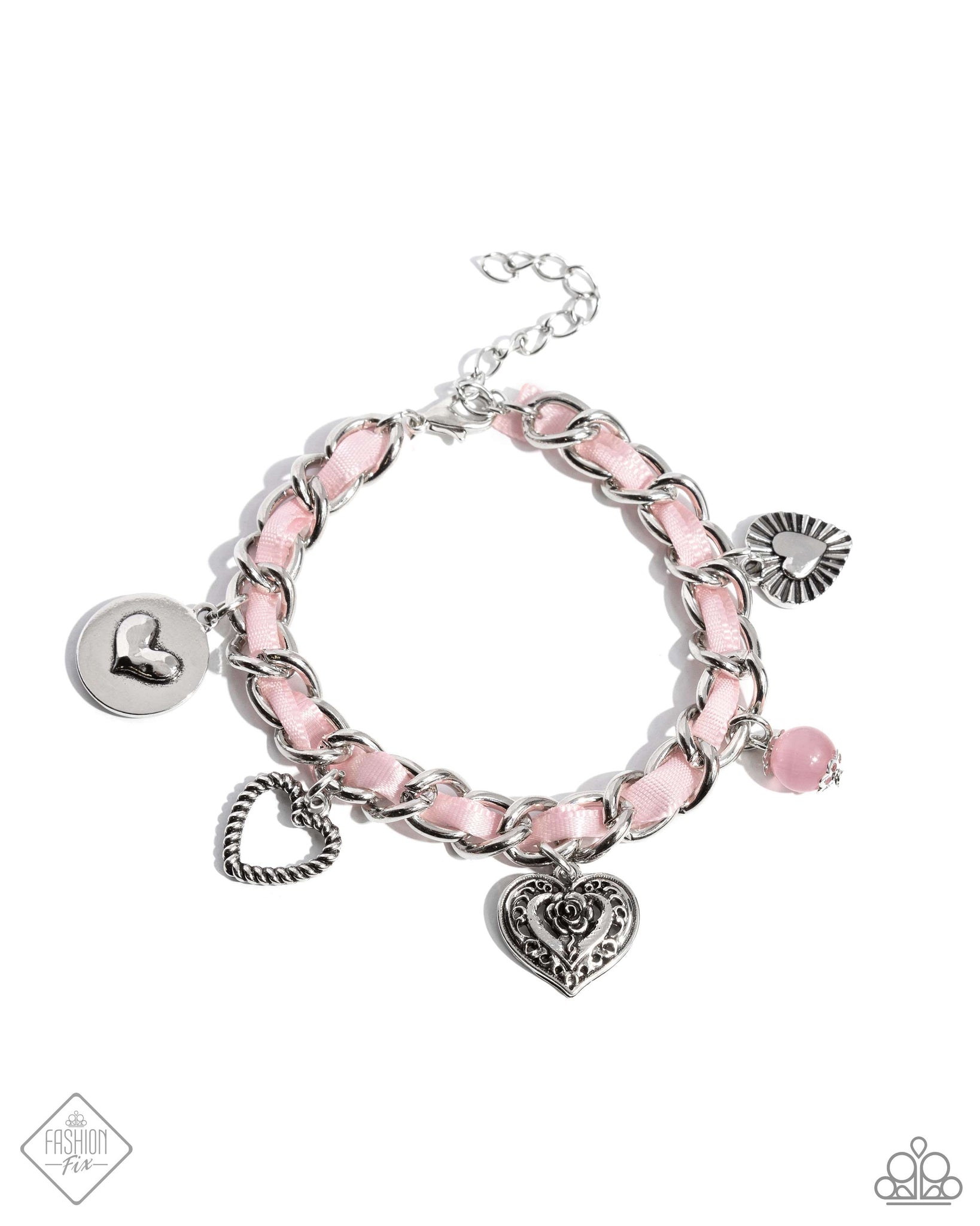 Paparazzi Charming Contender - Pink Bracelet