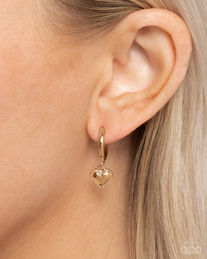 Paparazzi Emotive Elegance - Gold Earrings