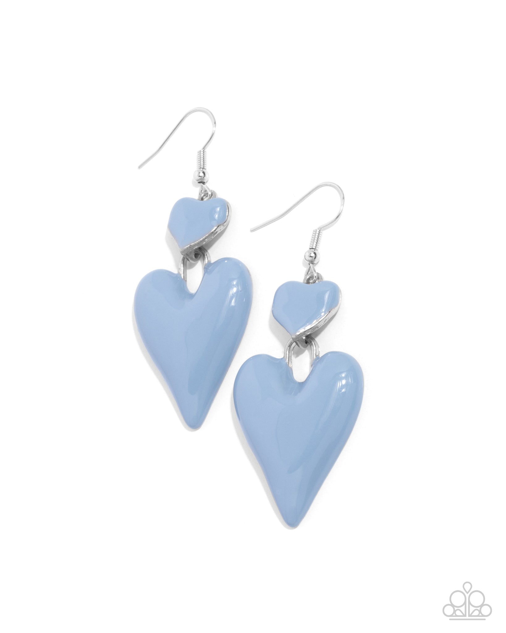 Paparazzi Colorful Chemistry - Blue Earrings