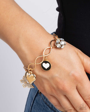 Paparazzi Lullaby Lucky - Gold Bracelet