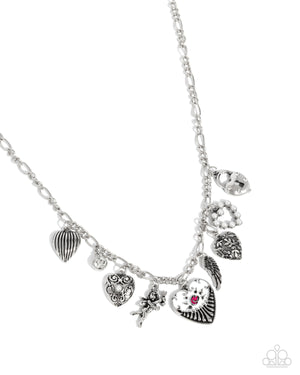 Paparazzi Caring Collection - White Necklace