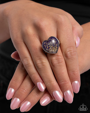 Paparazzi Smitten Season - Purple Ring