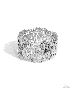 Paparazzi Settle the Score - Silver Bracelet