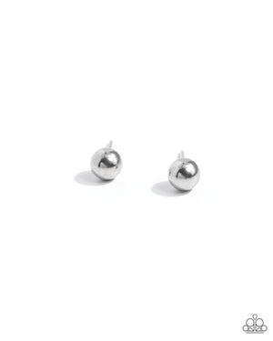 Paparazzi Stainless Statement - Silver Earrings