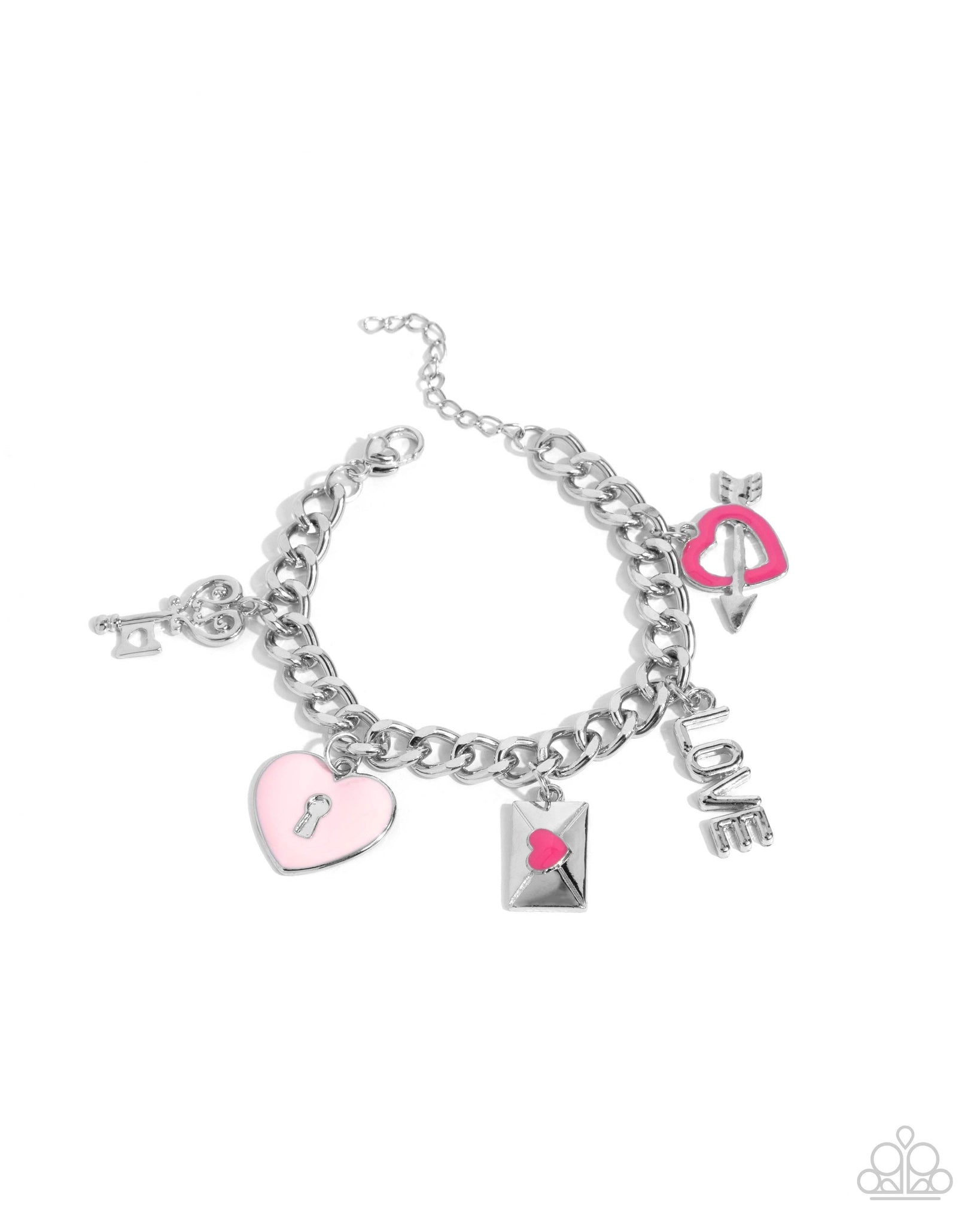 Paparazzi Valentine's Variety - Pink Bracelet