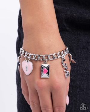 Paparazzi Valentine's Variety - Pink Bracelet