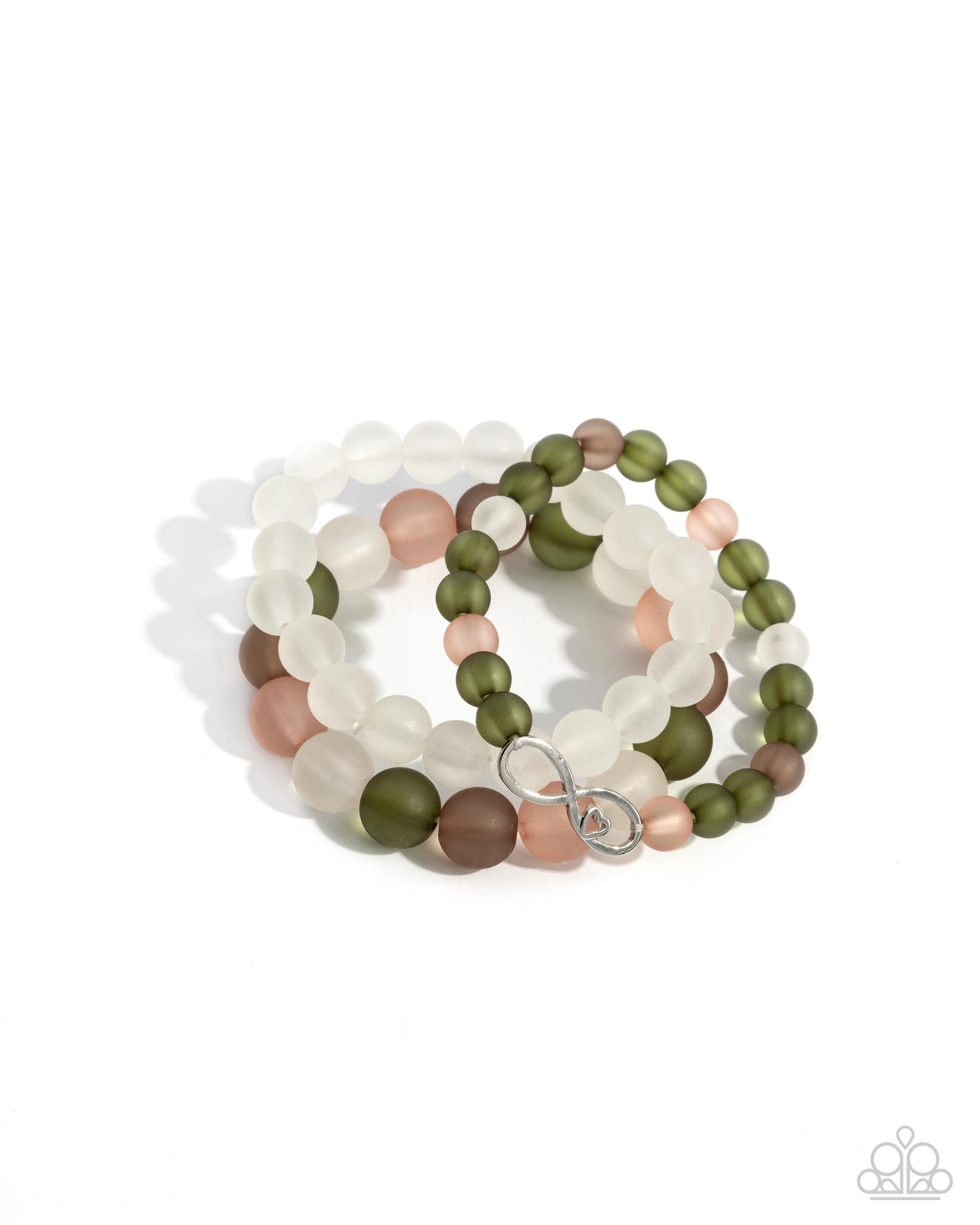 Paparazzi Simplistic Stack - Green Bracelet