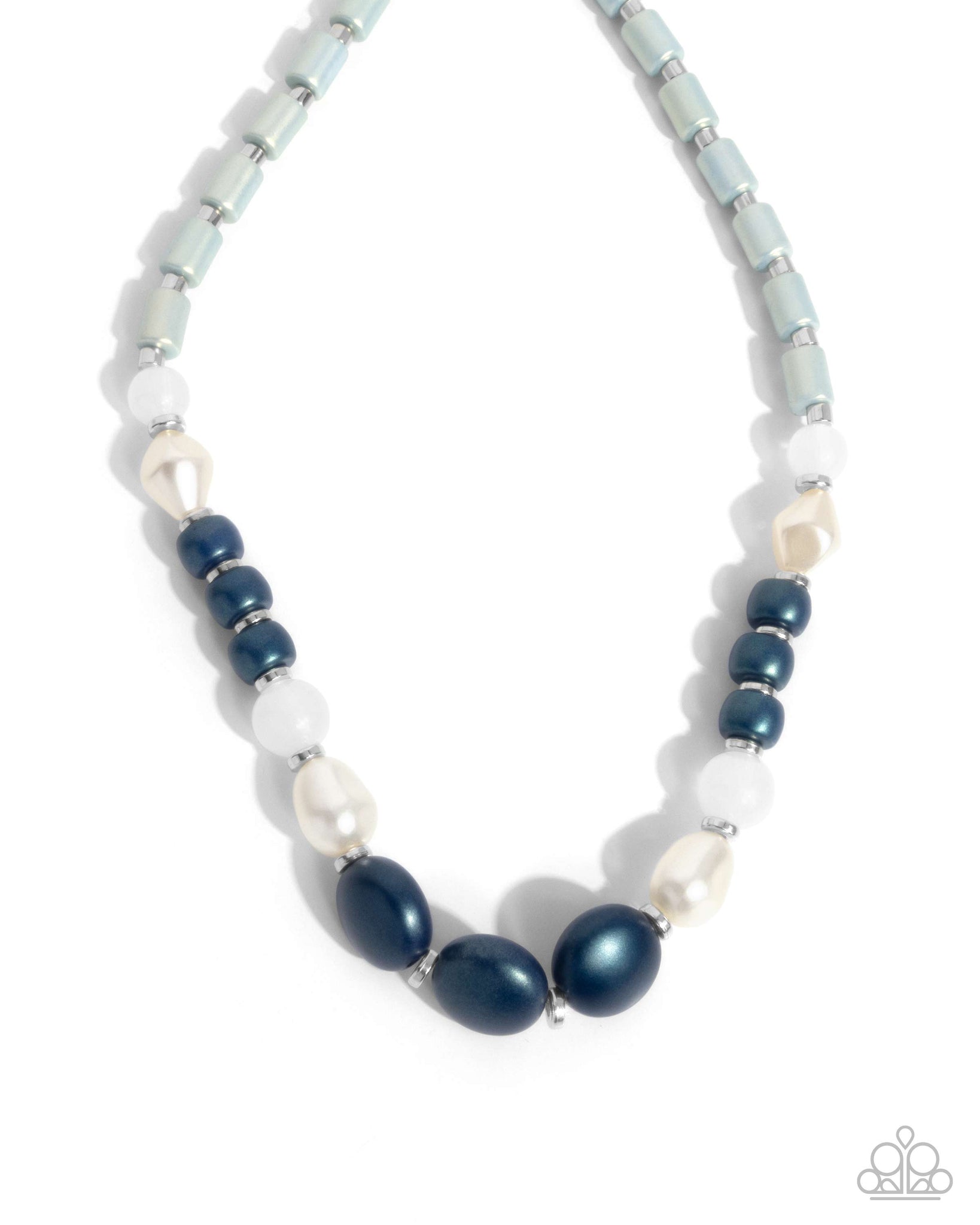 Paparazzi Captivating Can-Can Blue Necklace & Charming Can-Can Blue Bracelet