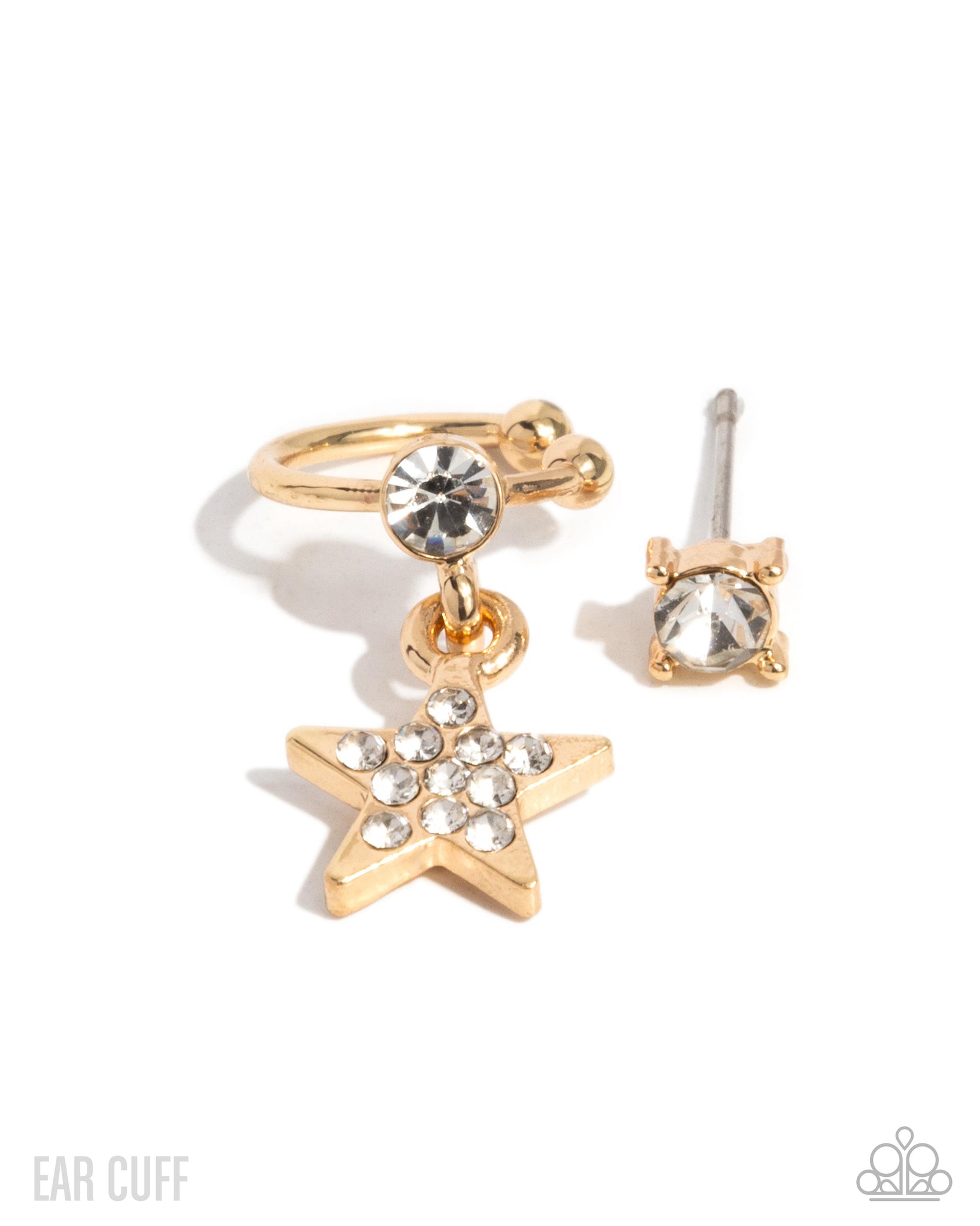 Paparazzi Cosmic Cool - Gold Earrings