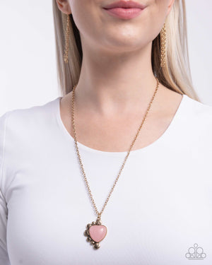 Paparazzi Something So BRIGHT - Pink Necklace