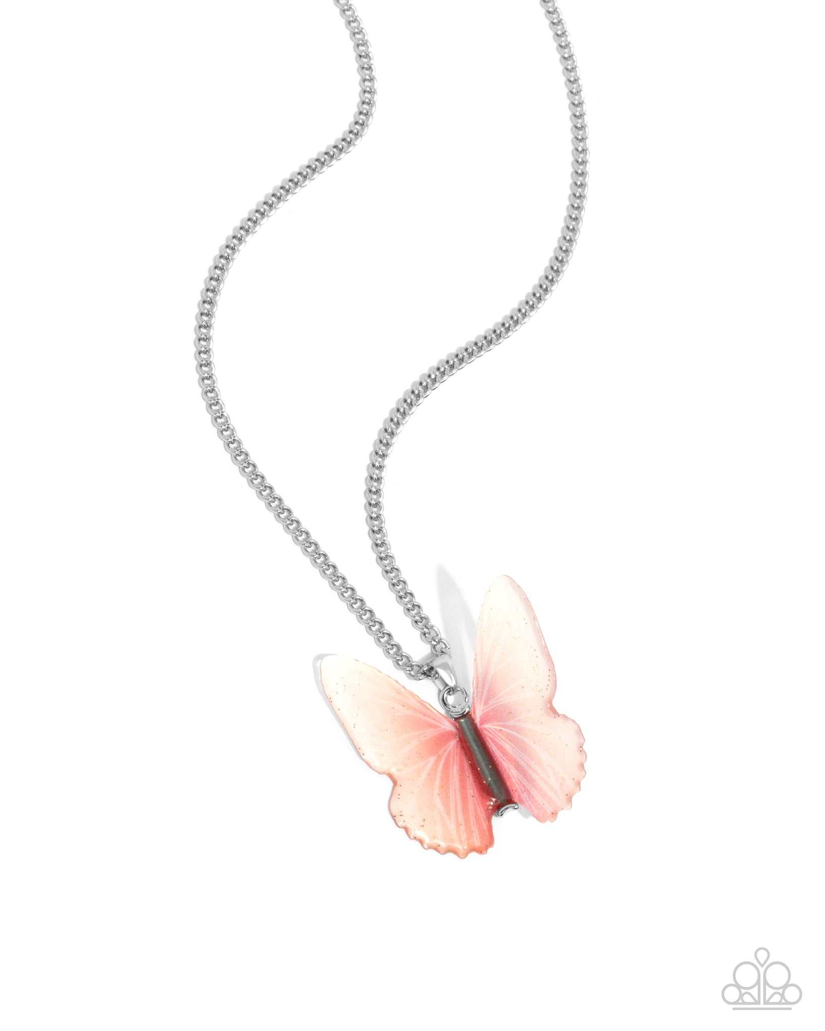 Paparazzi Fine Flight - Pink Necklace & Free-Spirited Flight - Pink Ring