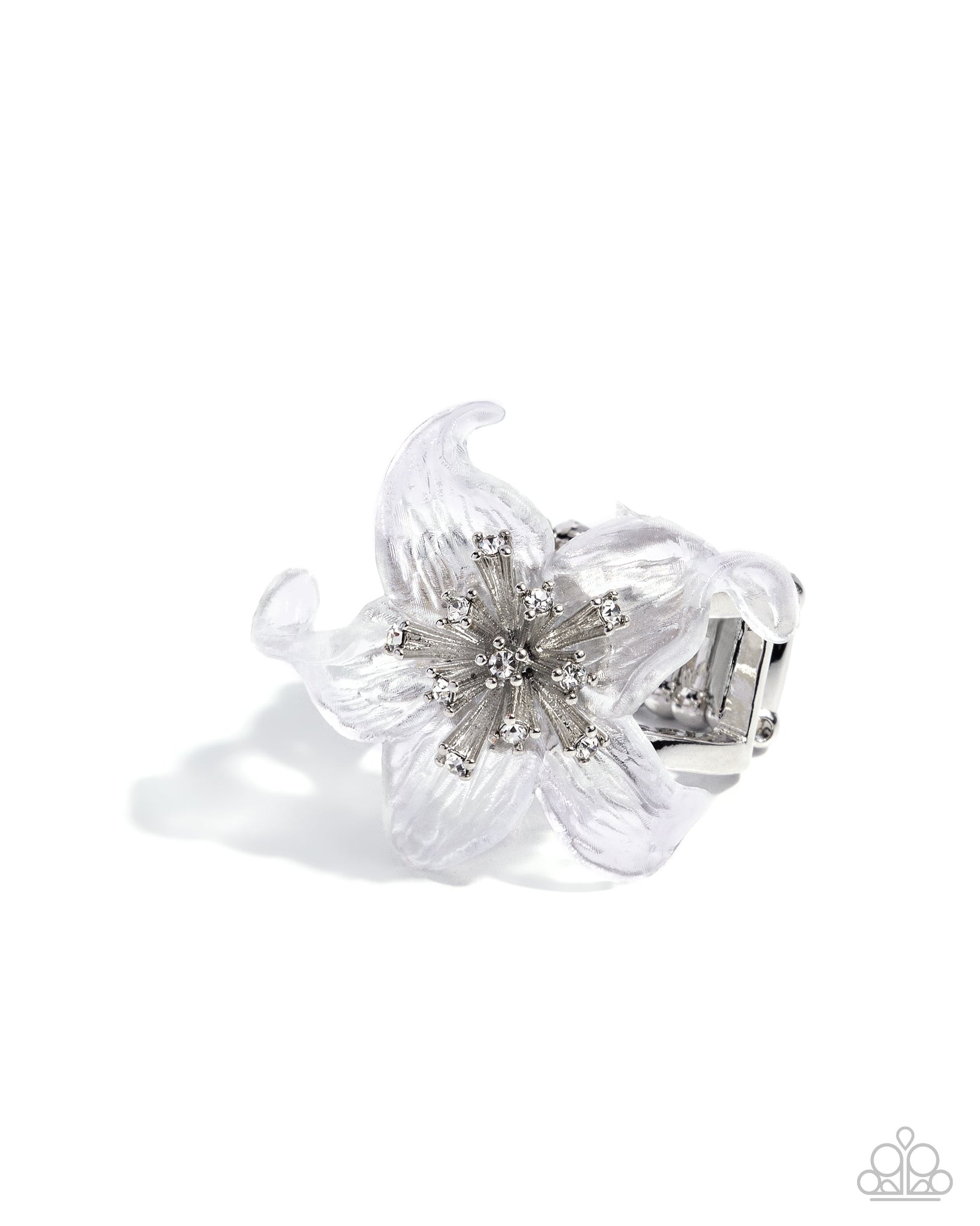 Paparazzi Floral Fable - White Ring