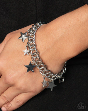 Paparazzi Cosmic Contemporary - White Bracelet