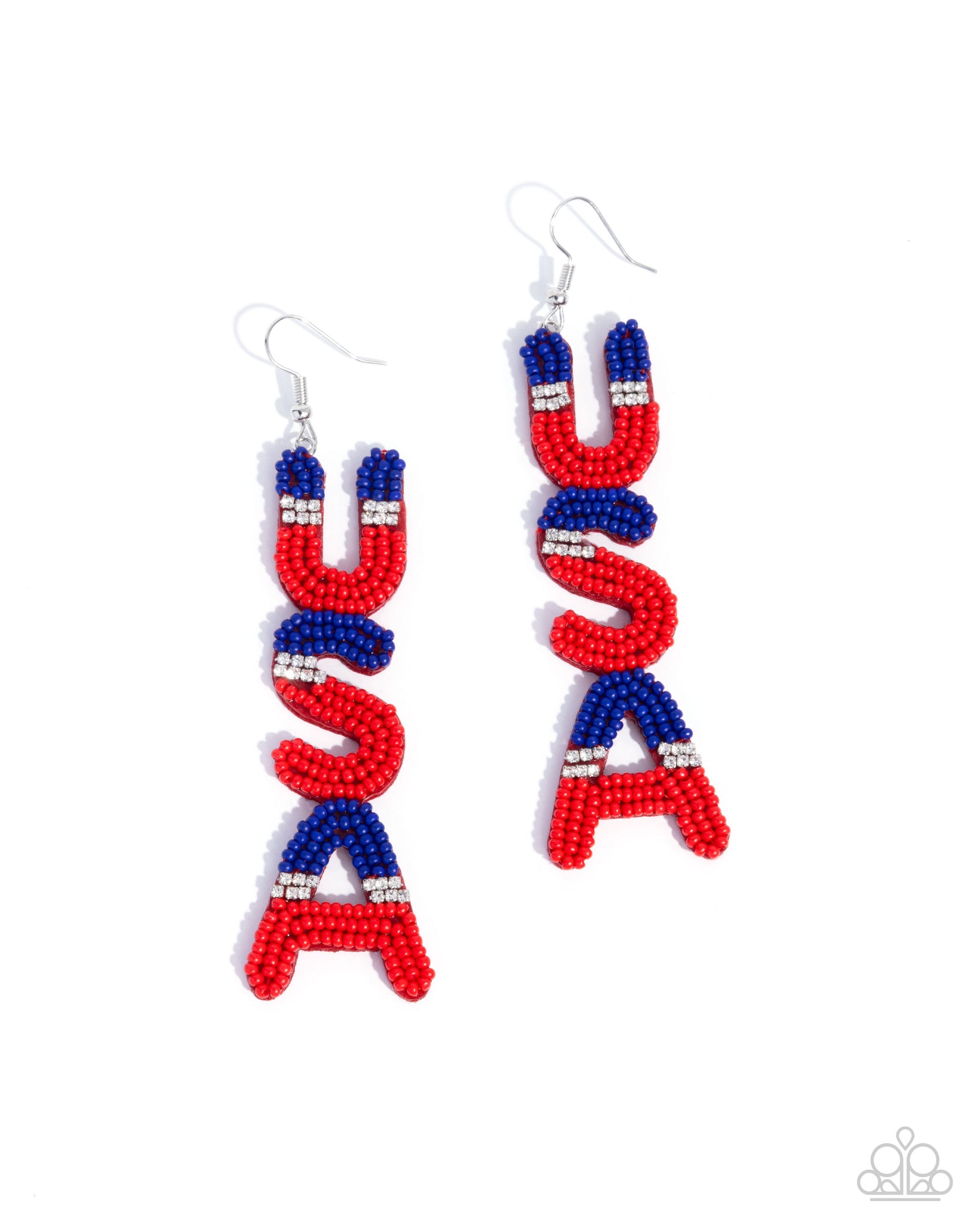 Paparazzi Pampered Patriot - Multi Earrings
