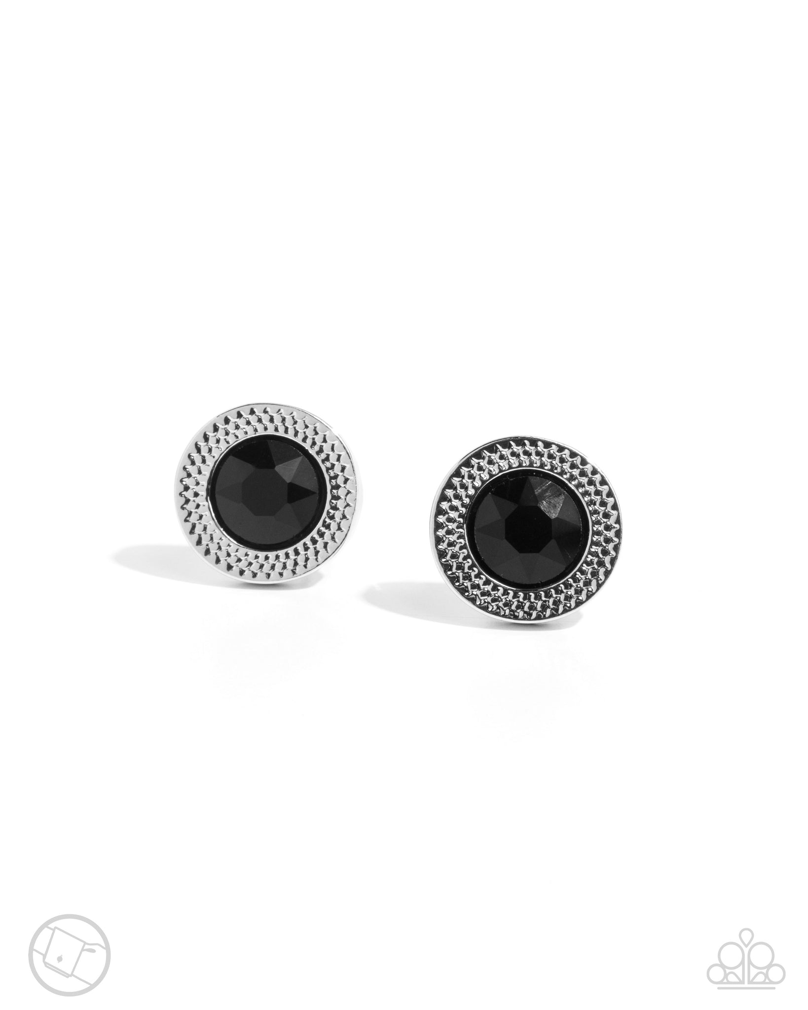 Paparazzi Breaking Boundaries - Black Cuff Links