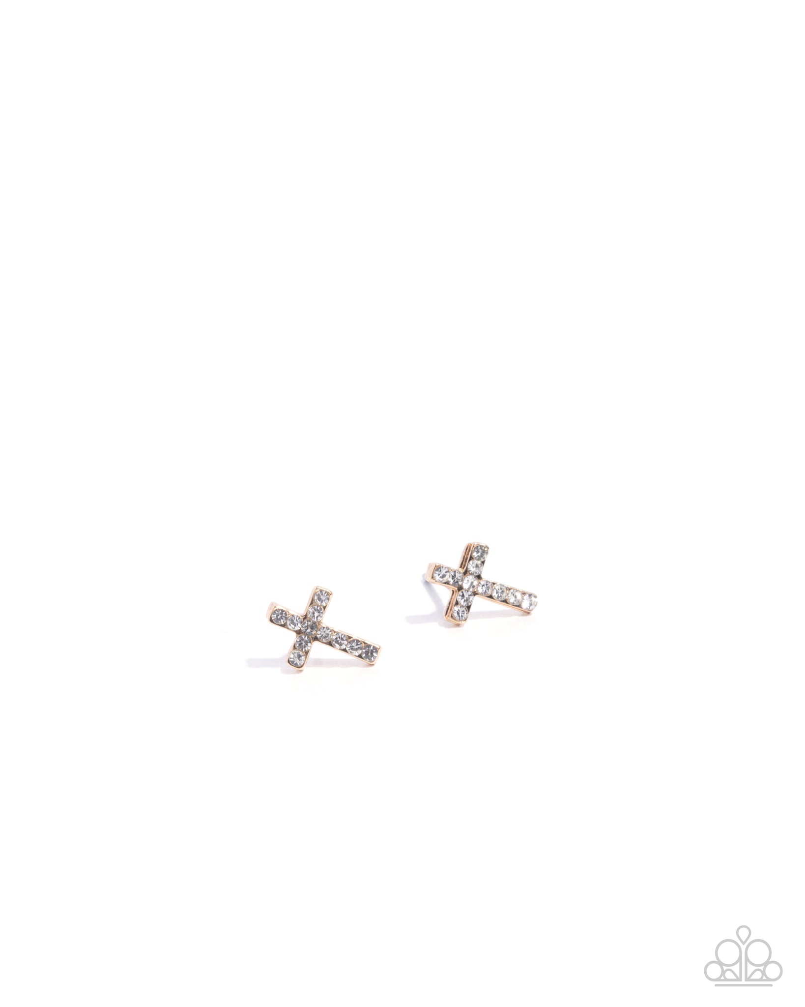 Paparazzi Sacred Shimmer - Gold Earrings