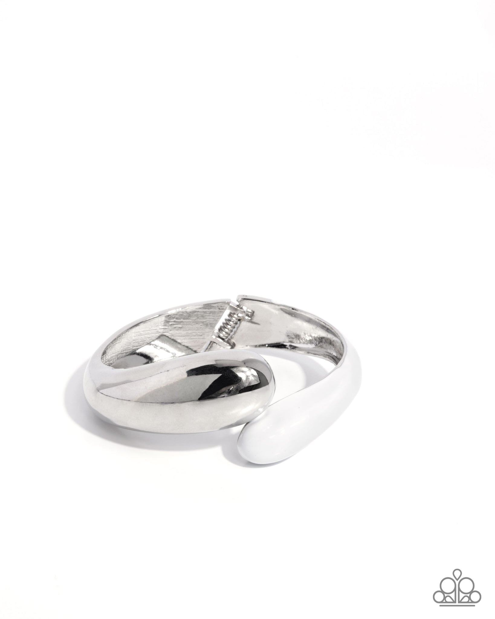 Paparazzi Painted Partner - White Bracelet