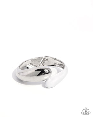 Paparazzi Painted Partner - White Bracelet