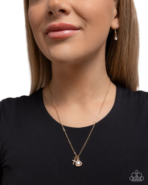 Paparazzi Blessed Brilliance - Gold Necklace