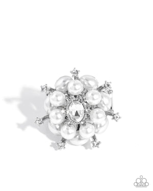 Paparazzi Hopeful Heirloom - White Ring