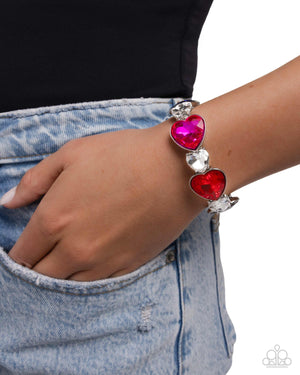 Paparazzi Heart Habit - Multi Bracelet