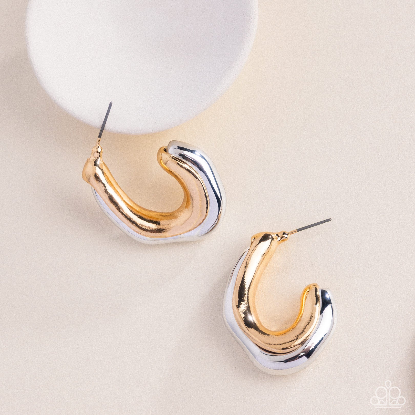 Metallic Multicolored - Multi Earrings